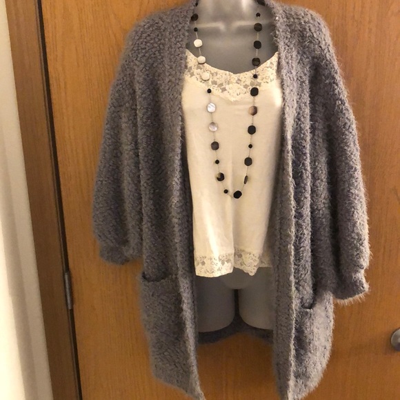 FRNCH Paris brand Women’s cardigan with pockets. Size small. - Picture 2 of 9